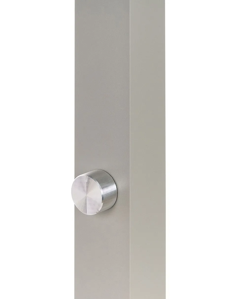 Schreibtischlampe Led Metall Silber Klemmbar Volans