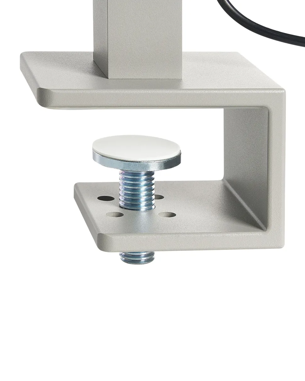 Schreibtischlampe Led Metall Silber Klemmbar Volans