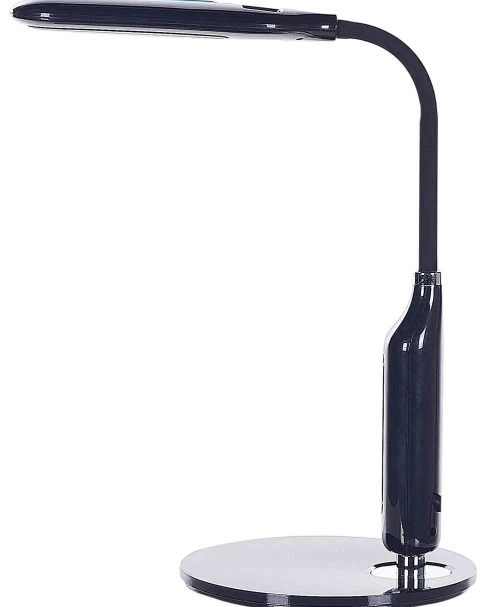 Schreibtischlampe Led Schwarz 38 Cm Verstellbar Cygnus