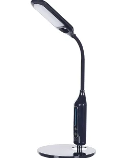 Schreibtischlampe Led Schwarz 38 Cm Verstellbar Cygnus