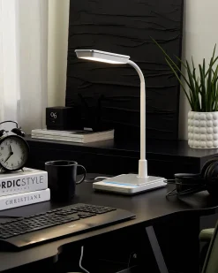 Schreibtischlampe Led Weis 38 Cm Centaurus