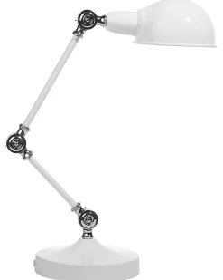 Schreibtischlampe Schneeweis 61 Cm Rund Cabris