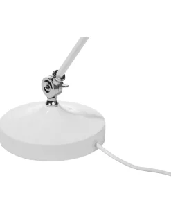 Schreibtischlampe Schneeweis 61 Cm Rund Cabris