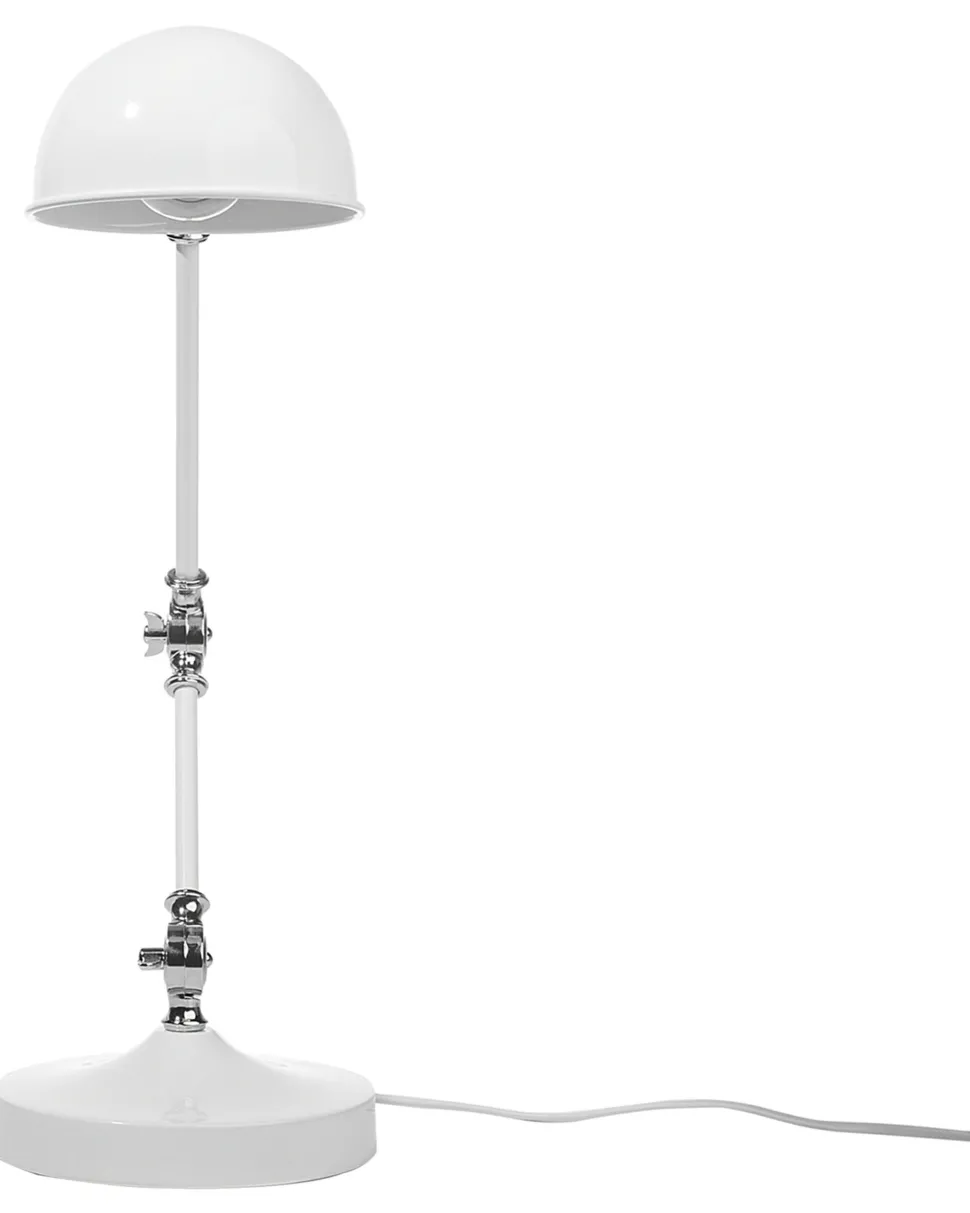 Schreibtischlampe Schneeweis 61 Cm Rund Cabris