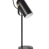 Schreibtischlampe Schwarz 48 Cm Rund Tyria