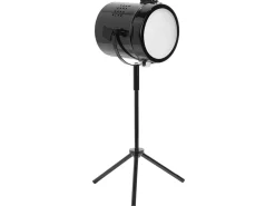 Schreibtischlampe Schwarz 52 Cm Rund Henares