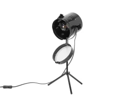 Schreibtischlampe Schwarz 52 Cm Rund Henares