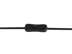 Schreibtischlampe Schwarz 52 Cm Rund Henares