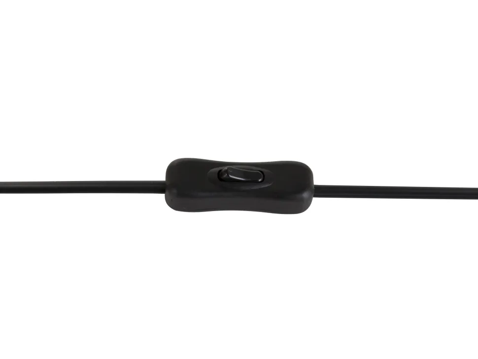 Schreibtischlampe Schwarz 52 Cm Rund Henares