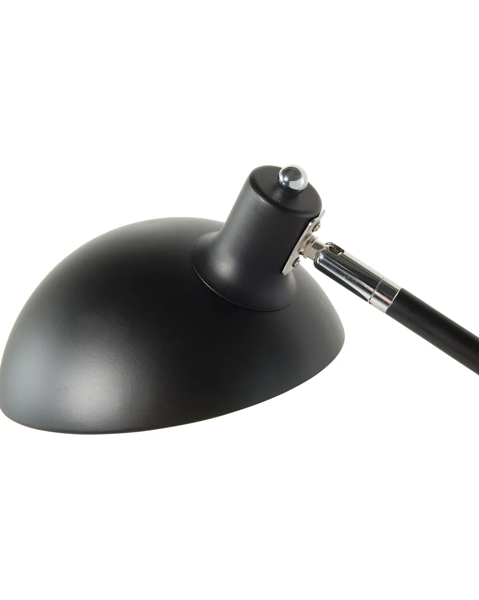 Schreibtischlampe Schwarz 80 Cm Rund Meramec