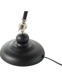 Schreibtischlampe Schwarz 80 Cm Rund Meramec