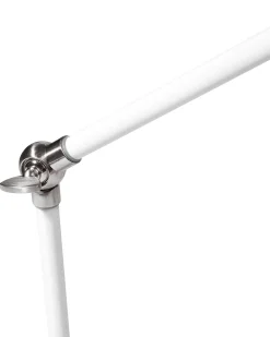 Schreibtischlampe Weis 60 Cm Rund Helmand