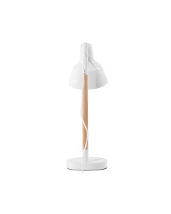 Schreibtischlampe Weis 53 Cm Glockenform Aldan