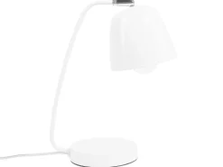 Schreibtischlampe Weis 29 Cm Glockenform Urola