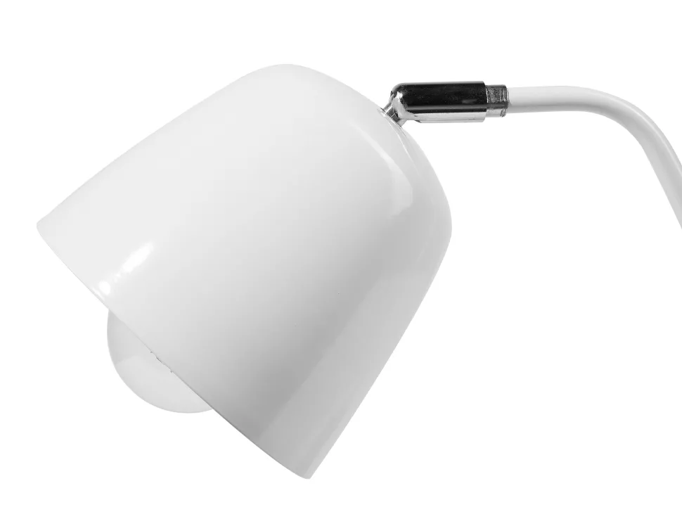 Schreibtischlampe Weis 29 Cm Glockenform Urola
