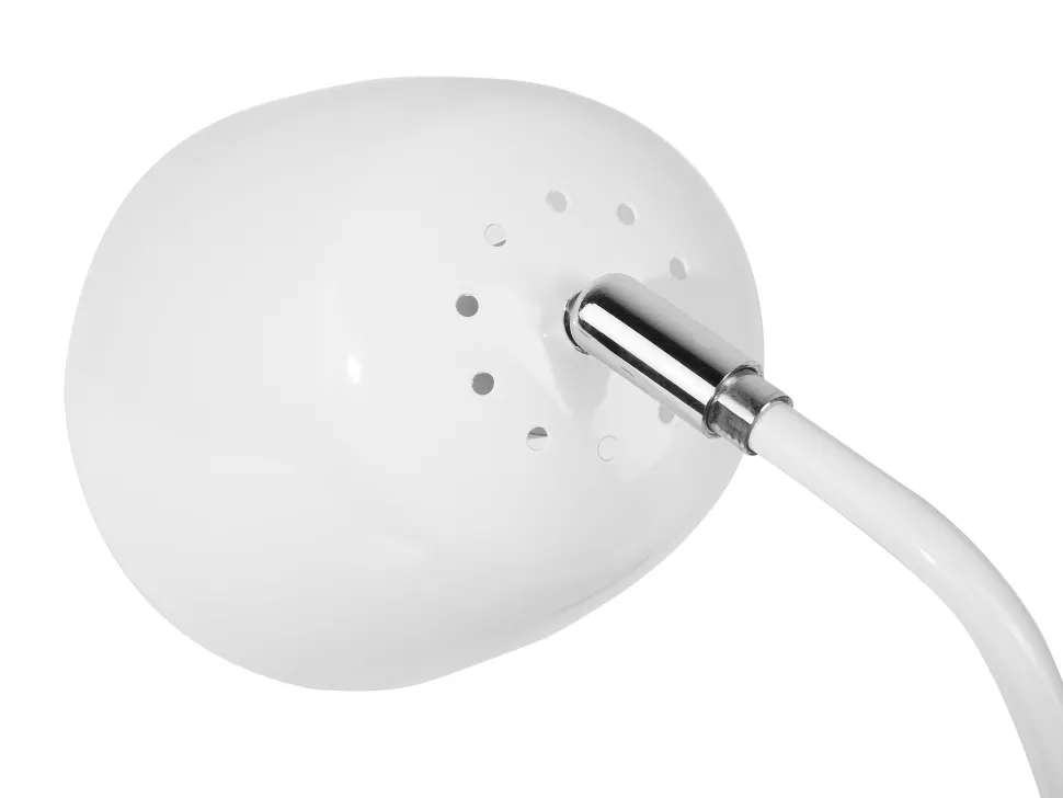 Schreibtischlampe Weis 29 Cm Glockenform Urola