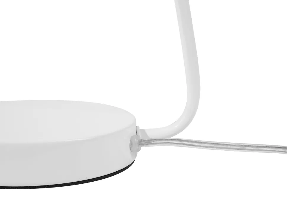 Schreibtischlampe Weis 29 Cm Glockenform Urola