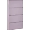 Schuhschrank Violett 4 Klappturen Torrens