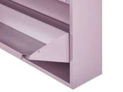 Schuhschrank Violett 4 Klappturen Torrens