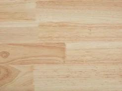 Servierwagen Schwarz / Heller Holzfarbton Mit Schublade Siena