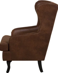 Sessel Kunstleder Braun Alta