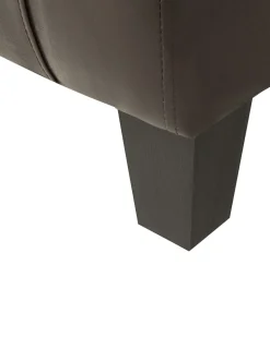 Sessel Kunstleder Braun Borwick