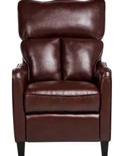 Sessel Kunstleder Braun Verstellbar Royston