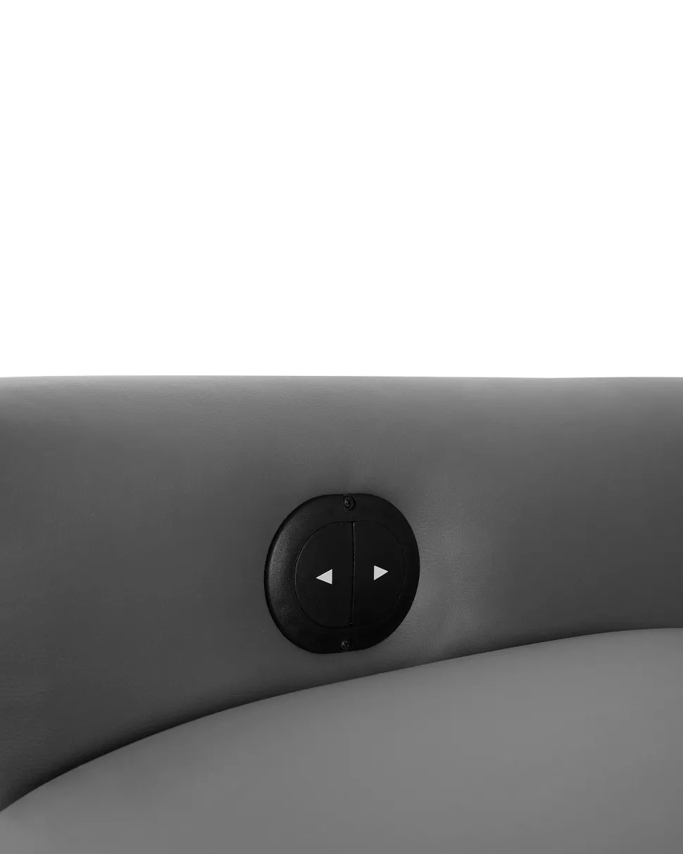 Sessel Kunstleder Grau Prime