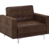 Sessel Kunstleder Old Style Braun Aberdeen