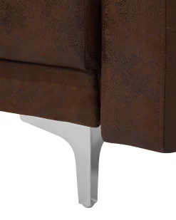 Sessel Kunstleder Old Style Braun Aberdeen
