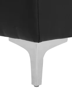 Sessel Kunstleder Schwarz Aberdeen