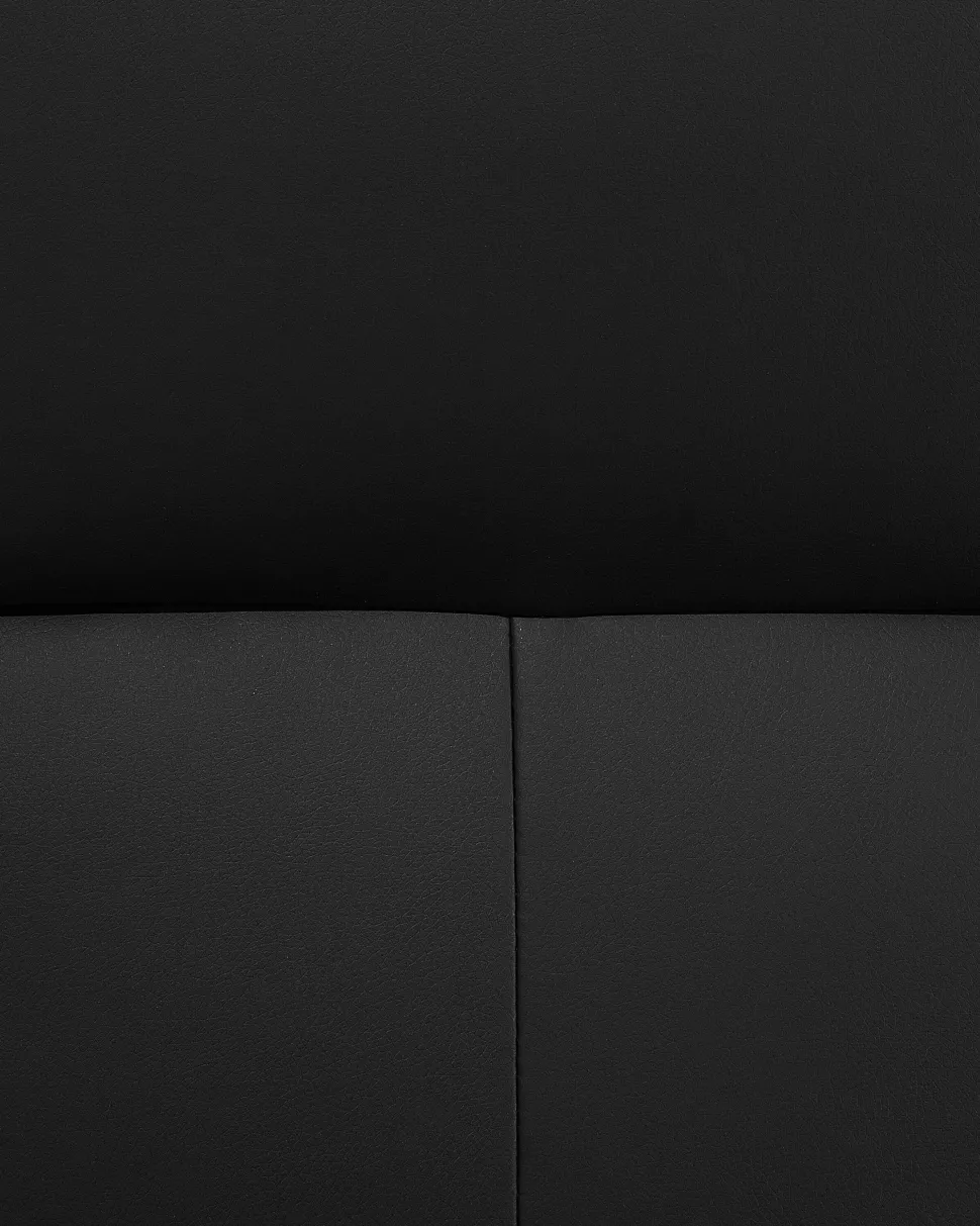Sessel Kunstleder Schwarz Prime