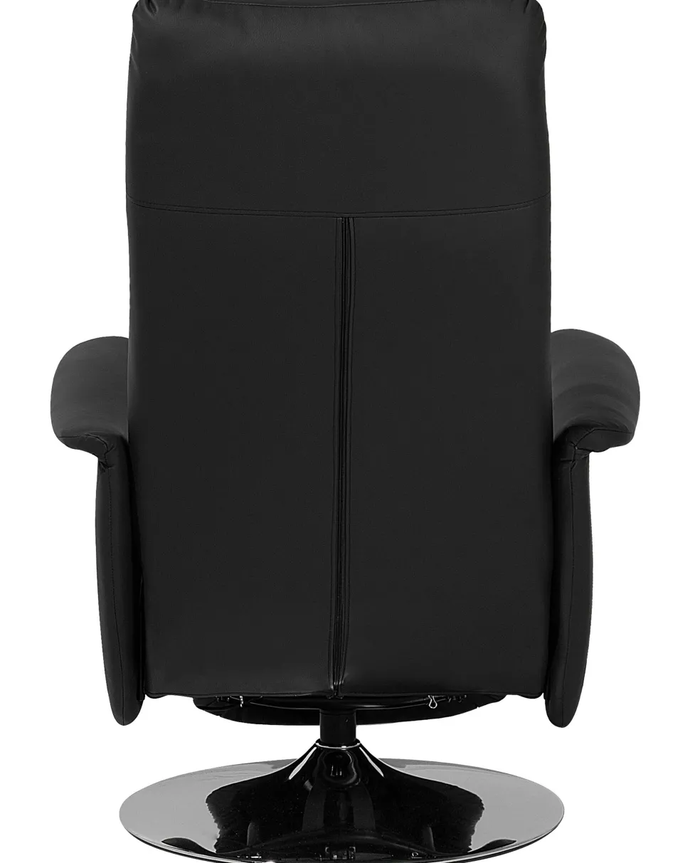 Sessel Kunstleder Schwarz Prime