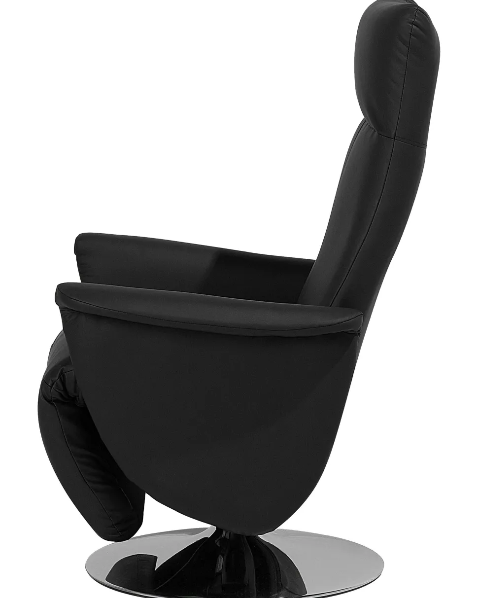 Sessel Kunstleder Schwarz Prime