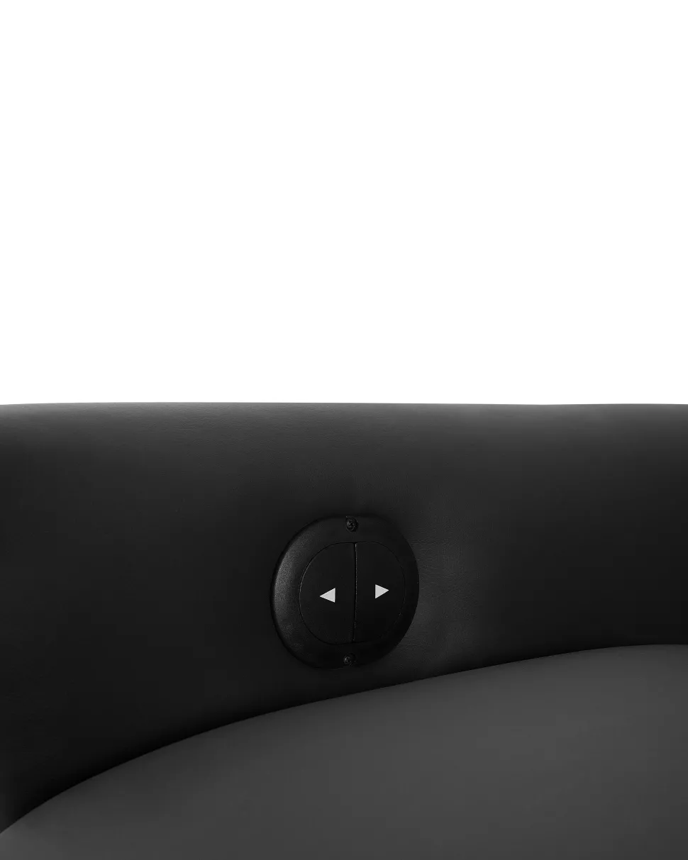 Sessel Kunstleder Schwarz Prime