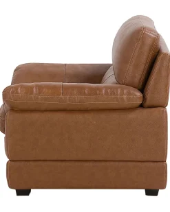 Sessel Leder Goldbraun Horten