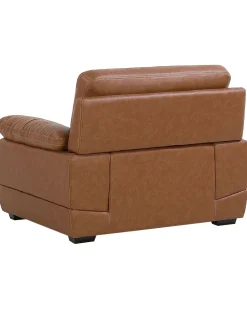 Sessel Leder Goldbraun Horten
