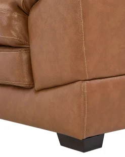 Sessel Leder Goldbraun Horten