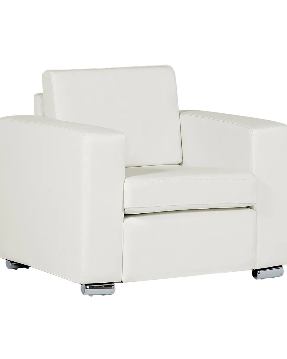 Sessel Leder Weis Helsinki