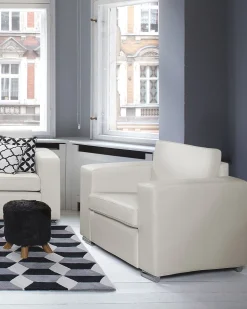 Sessel Leder Weis Helsinki
