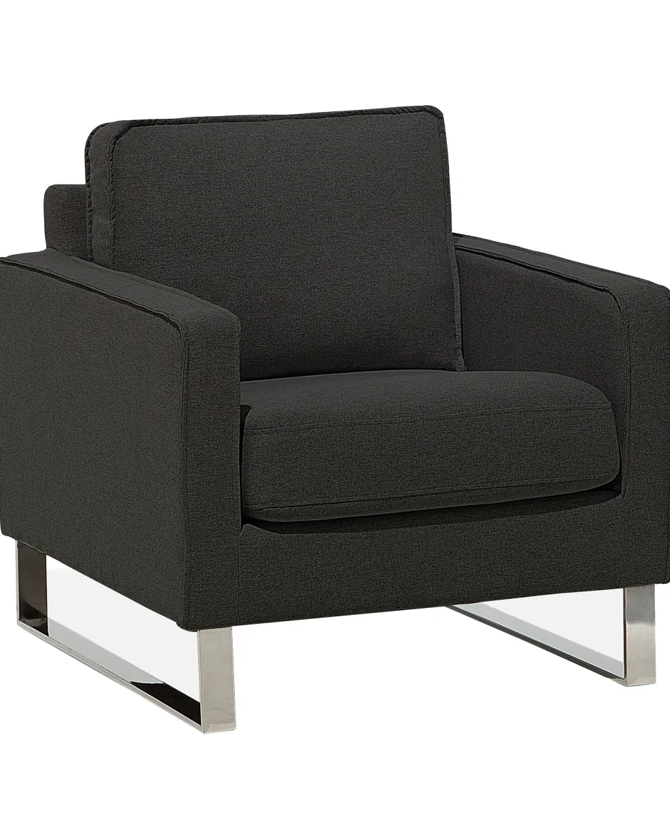Sessel Polsterbezug Anthrazit Vind