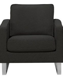Sessel Polsterbezug Anthrazit Vind