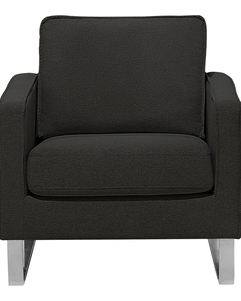 Sessel Polsterbezug Anthrazit Vind