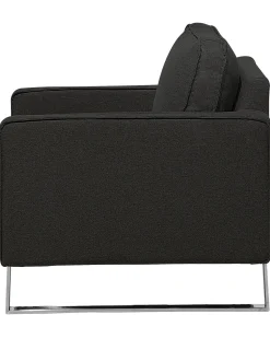 Sessel Polsterbezug Anthrazit Vind
