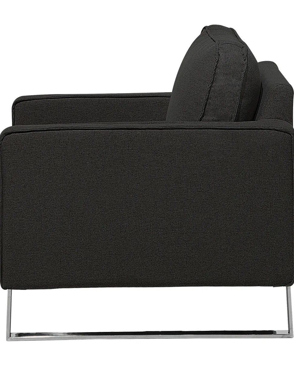 Sessel Polsterbezug Anthrazit Vind