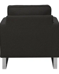 Sessel Polsterbezug Anthrazit Vind