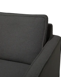 Sessel Polsterbezug Anthrazit Vind