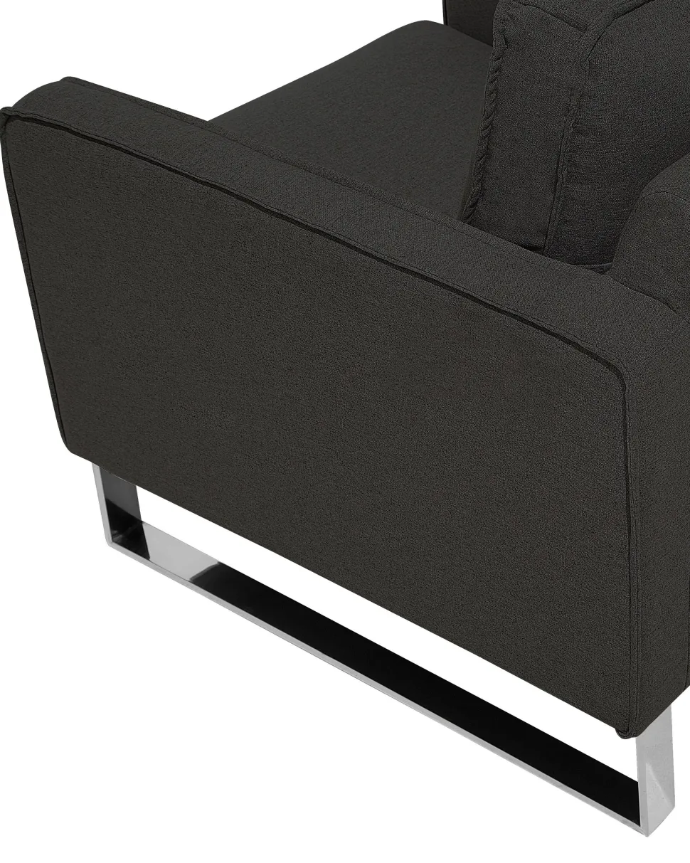Sessel Polsterbezug Anthrazit Vind