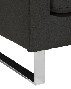Sessel Polsterbezug Anthrazit Vind