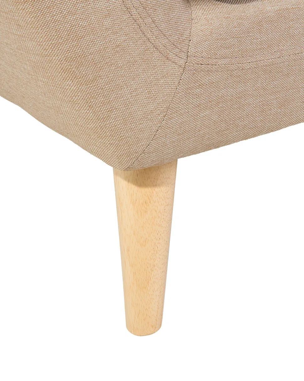 Sessel Polsterbezug Beige Motala